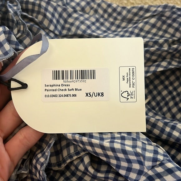 Rixo x Ciao Lucia Seraphina Dress Check - Picture 4 of 4